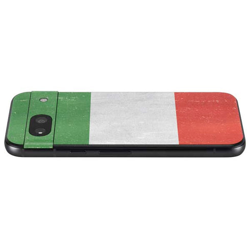 Italy Flag Distressed Google Pixel 8a Skin
