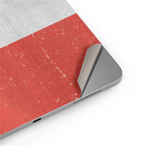 Italy Flag Distressed Apple iPad Air Skin