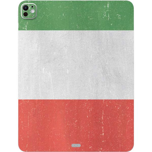 Italy Flag Distressed iPad Pro 13in M4 (2024) Skin