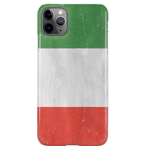 Italy Flag Distressed iPhone Cases