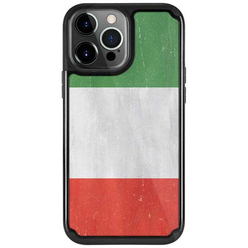 Italy Flag Distressed iPhone Cases