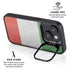 Italy Flag Distressed iPhone 14 Plus Kickstand Case