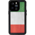 Italy Flag Distressed iPhone 15 Pro Waterproof Case