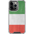 Italy Flag Distressed iPhone 16 Pro Clear Case