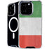 Italy Flag Distressed iPhone 16 Pro MagSafe Case