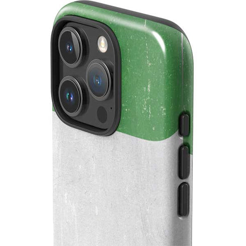 Italy Flag Distressed iPhone 16 Pro Max Impact Case