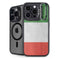 Italy Flag Distressed iPhone 16 Pro Max Kickstand Case