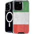 Italy Flag Distressed iPhone 16 Pro Max MagSafe Case