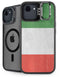 Italy Flag Distressed iPhone 16e Kickstand Case