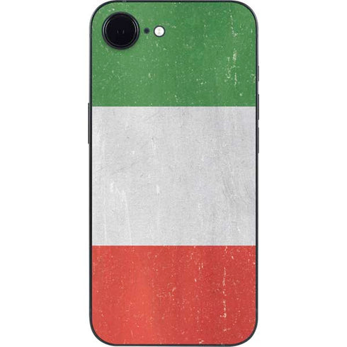Italy Flag Distressed iPhone 16e Skin