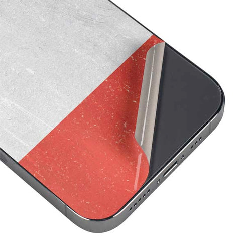 Italy Flag Distressed iPhone 16e Skin