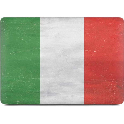 Italy Flag Distressed Apple MacBook Air Skin