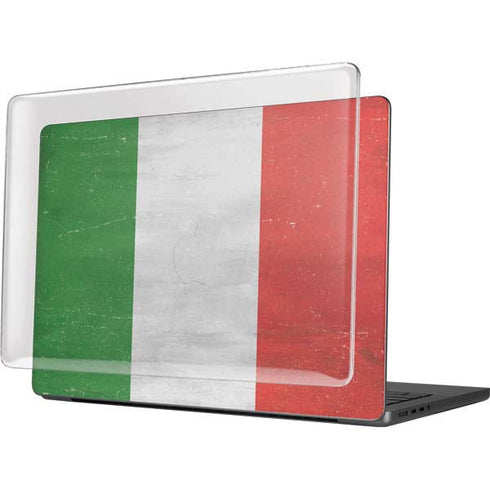 Italy Flag Distressed MacBook Pro 14in (2021-24) Case plus Skin
