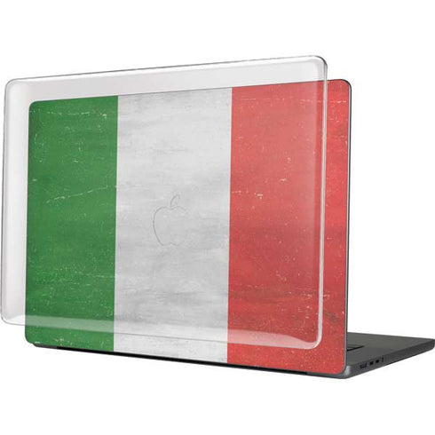 Italy Flag Distressed MacBook Cases