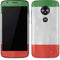 Italy Flag Distressed Moto E5 Play Skin