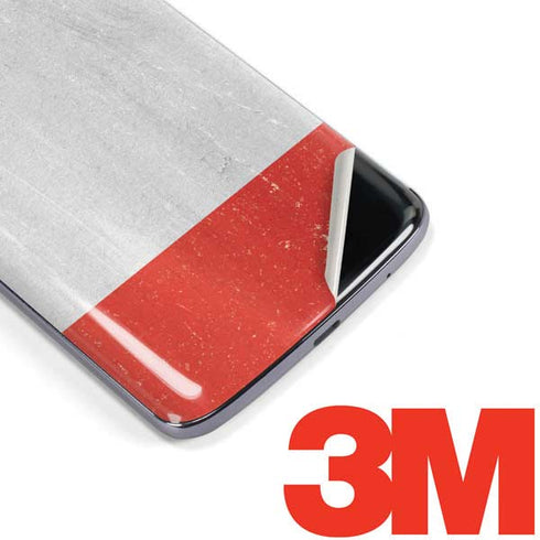 Italy Flag Distressed Moto E5 Plus Skin