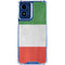 Italy Flag Distressed Moto G Play 4G (2024) Clear Case