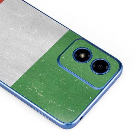 Italy Flag Distressed Moto G Play 4G (2024) Skin