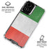 Italy Flag Distressed Moto G Power 5G (2024) Clear Case