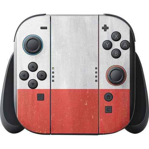 Italy Flag Distressed Nintendo Switch 2 (2025) with Joy-Con Skin