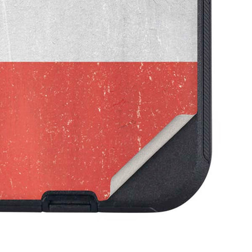 Italy Flag Distressed Otterbox Defender iPhone Skin