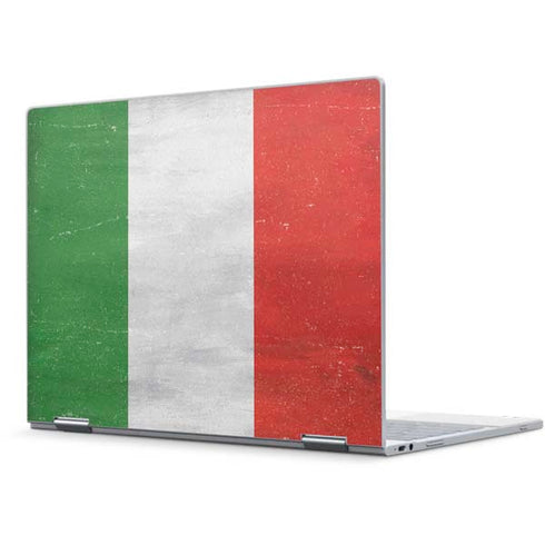 Italy Flag Distressed Pixelbook Skin