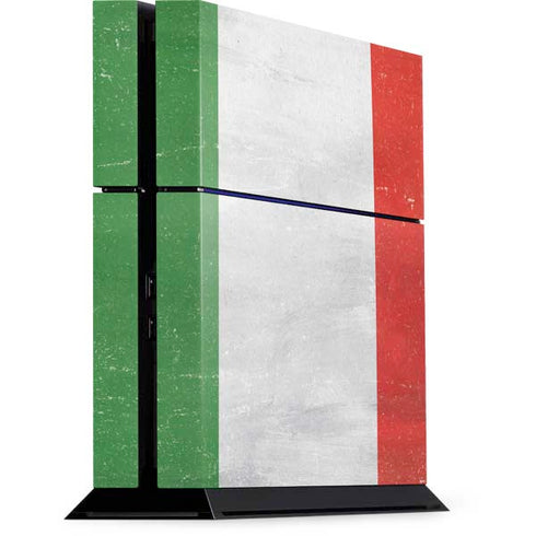Italy Flag Distressed PlayStation PS4 Skins