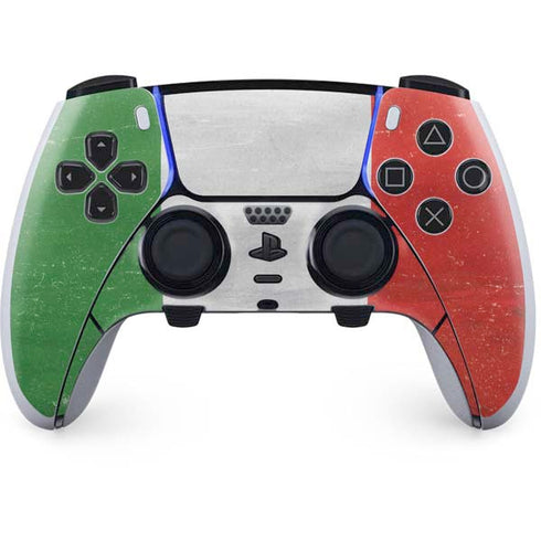 Italy Flag Distressed PlayStation PS5 Skins