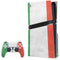 Italy Flag Distressed PS5 Pro Disk Bundle Skin