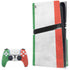 Italy Flag Distressed PS5 Pro Disk Bundle Skin
