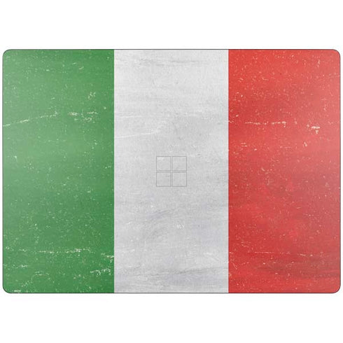 Italy Flag Distressed Surface Laptop 7 13.8in Skin