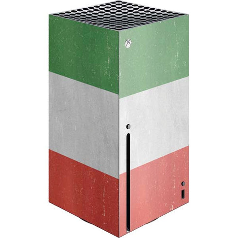 Italy Flag Distressed Xbox Series X Skins