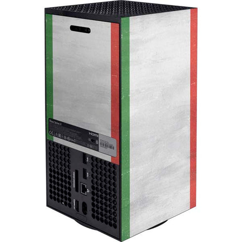 Italy Flag Distressed XBox Series X Digital Edition Bundle Skin
