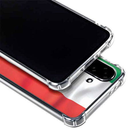 Italy Flag Galaxy A36 5G Clear Case