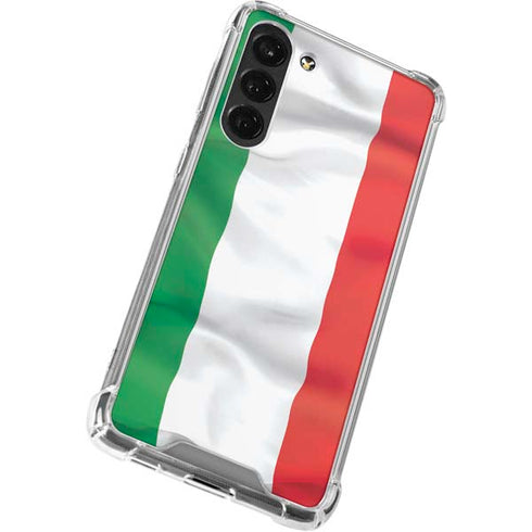 Italy Flag Galaxy S24 FE Clear Case