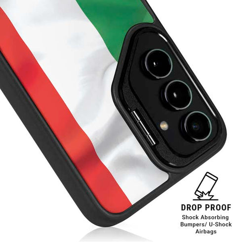 Italy Flag Galaxy S24 FE Kickstand Case