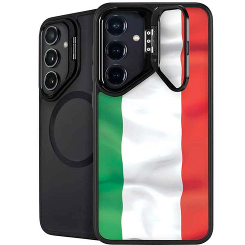 Italy Flag Galaxy S25 Kickstand Case
