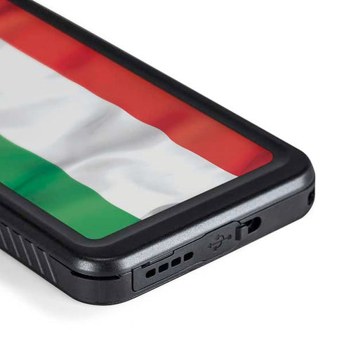 Italy Flag Galaxy S24 Plus Waterproof Case