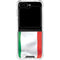 Italy Flag Galaxy Z Flip6 Clear Case