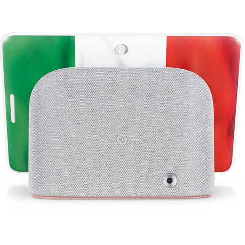 Italy Flag Google Home Hub Skin