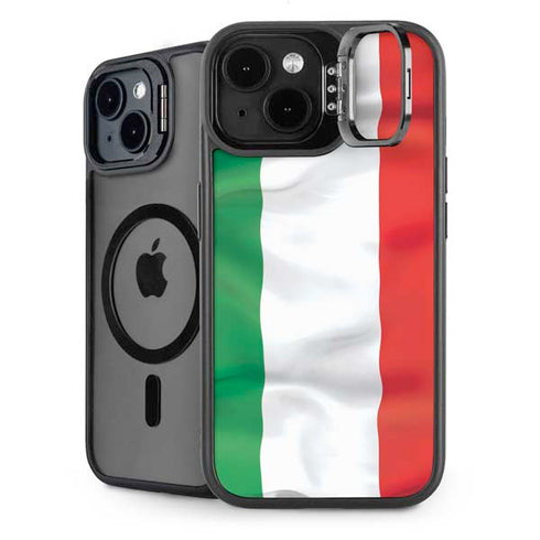 Italy Flag iPhone 14 Kickstand Case