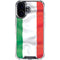 Italy Flag iPhone 16 Clear Case