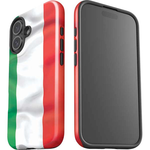 Italy Flag iPhone 16 Impact Case
