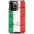 Italy Flag iPhone 16 Pro Clear Case