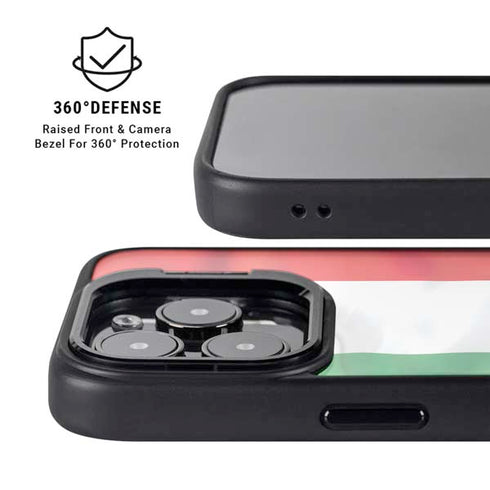 Italy Flag iPhone 16 Pro Kickstand Case