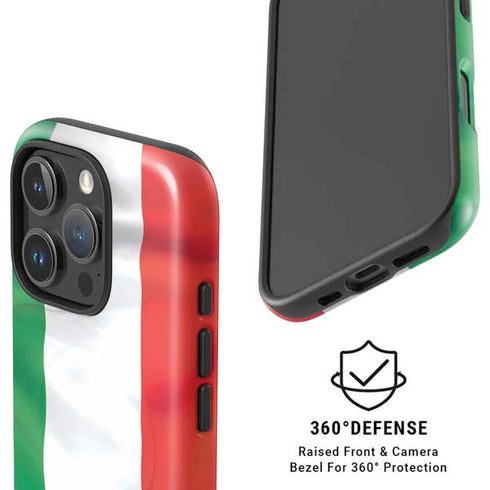 Italy Flag iPhone 16 Pro Max Magsafe Impact Case