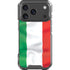 Italy Flag iPhone 18 Pro Clear Case