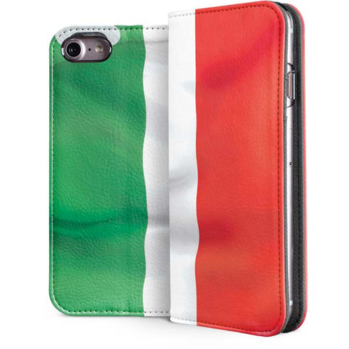 Italy Flag iPhone 7 Folio Case