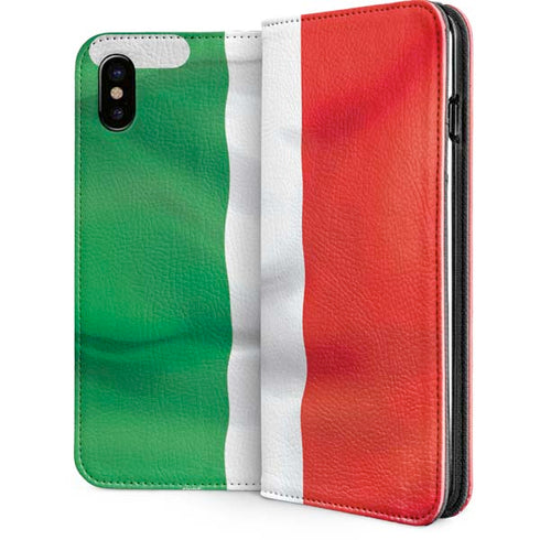 Italy Flag iPhone 8 Folio Case