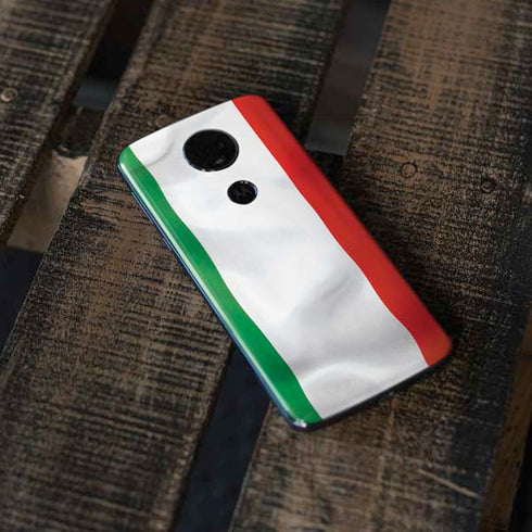 Italy Flag Moto E5 Plus Skin